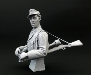 画像1: トリファクトリー[MJ10-009]1/10 WWII ドイツ国防軍の少年兵(バストモデル) (1)