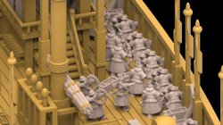 画像12: トリファクトリー[MU-02]1/350 16世紀 朝鮮水軍 亀甲船 タイプB