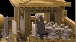 画像15: トリファクトリー[MU-02]1/350 16世紀 朝鮮水軍 亀甲船 タイプB