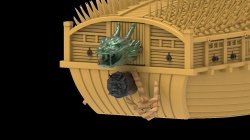 画像9: トリファクトリー[MU-02]1/350 16世紀 朝鮮水軍 亀甲船 タイプB