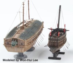 画像11: トリファクトリー[MU-03]1/350 16世紀 日本水軍 関船(2隻入)