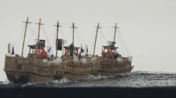 画像13: トリファクトリー[MU-04]1/350 16世紀 朝鮮水軍 戦艦パノクソン