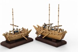 画像2: トリファクトリー[MU-05]1/350 16世紀 朝鮮水軍 支援船セット(6隻入)