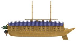 画像11: トリファクトリー[MU-06]1/350 16世紀 朝鮮水軍 亀甲船 タイプC(初回限定特典付)