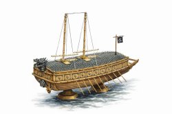 画像8: トリファクトリー[MU-06]1/350 16世紀 朝鮮水軍 亀甲船 タイプC(初回限定特典付)