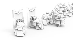 画像5: トリファクトリー[MU-07]1/350 16世紀 朝鮮水軍フィギュアセット(200体+入)