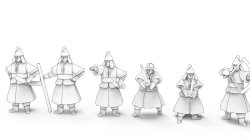 画像6: トリファクトリー[MU-07]1/350 16世紀 朝鮮水軍フィギュアセット(200体+入)