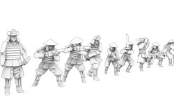 画像5: トリファクトリー[MU-08]1/350 16世紀 日本水軍フィギュアセット(200体+入)