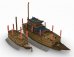 画像3: トリファクトリー[MU-11]1/350 16世紀 日本水軍 安宅船 (3)