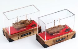 画像9: トリファクトリー[MU-14]木製ディスプレイベースセット Aタイプ