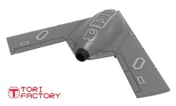 画像14: トリファクトリー[TF-A02]1/144 現用 韓国空軍 KAORI-X ステルス無人戦闘機