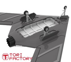 画像18: トリファクトリー[TF-A02]1/144 現用 韓国空軍 KAORI-X ステルス無人戦闘機