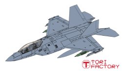 画像11: トリファクトリー[TF-A03]1/144 現用 韓国空軍 KF-21ボラメ "複座型"