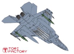 画像13: トリファクトリー[TF-A03]1/144 現用 韓国空軍 KF-21ボラメ "複座型"