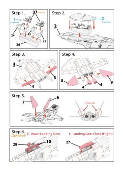 画像23: トリファクトリー[TF-A03]1/144 現用 韓国空軍 KF-21ボラメ "複座型"