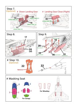 画像24: トリファクトリー[TF-A03]1/144 現用 韓国空軍 KF-21ボラメ "複座型"