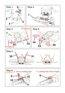 画像4: トリファクトリー[TF-A06]1/144 現用 韓国海軍 KF-21Nボラメ 艦上戦闘機