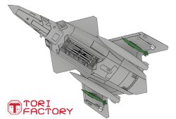 画像21: トリファクトリー[TF-A07]1/144 現用 アメリカ NASA X-36 無人機動研究機