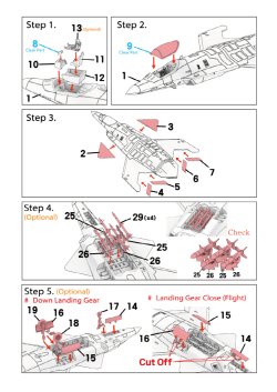 画像4: トリファクトリー[TF-A07]1/144 現用 アメリカ NASA X-36 無人機動研究機
