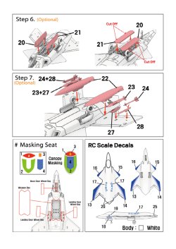 画像5: トリファクトリー[TF-A07]1/144 現用 アメリカ NASA X-36 無人機動研究機