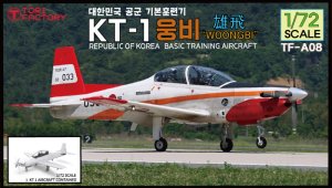 画像1: トリファクトリー[TF-A08]1/72 現用 韓国空軍 KT-1雄飛(ウンピ) 初等練習機 (1)