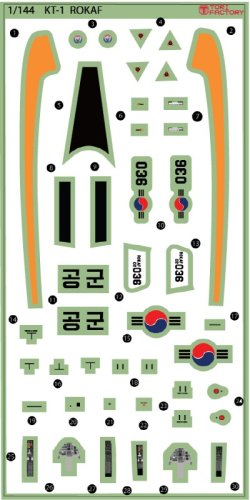 画像17: トリファクトリー[TF-A10]1/144 現用 韓国空軍 KT-1雄飛(ウンピ) 初等練習機