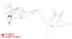 画像7: トリファクトリー[TF-A12]1/350 現用 韓国 KF-21ボラメ ステルス戦闘機シリーズ/KAORI-Xステルス無人戦闘機セット(11機入)