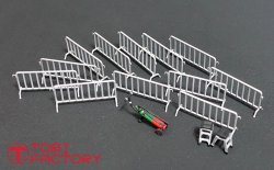 画像14: トリファクトリー[TF-B12]1/72 現用 航空ショー フェンスセット