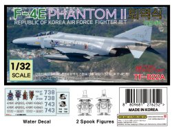 画像1: トリファクトリー[TF-B22A]1/32 現用 韓国空軍 F-4EファントムII 退役記念式典デカールセット