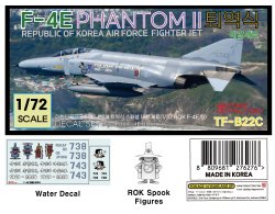 画像1: トリファクトリー[TF-B22C]1/72 現用 韓国空軍 F-4EファントムII 退役記念式典デカールセット