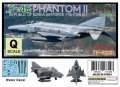 トリファクトリー[TF-B22D]Qスケール/たまごひこーき 現用 韓国空軍 F-4EファントムII 退役記念式典デカールセット