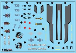 画像4: トリファクトリー[TF-B22D]Qスケール/たまごひこーき 現用 韓国空軍 F-4EファントムII 退役記念式典デカールセット