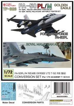 画像1: トリファクトリー[TF-B23]1/72 現用 韓国 FA-50PL/FA-50M コンバージョンセット(アカデミー用)