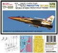 トリファクトリー[TF-B26]1/72 現用 韓国 T-50ゴールデンイーグル 試作001/002号機 コンバージョン/デカールセット(アカデミー用)