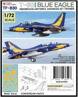 トリファクトリー[TF-B30]1/72 現用 インドネシア T-50Iブルーイーグルス デカール/コンバージョンセット(アカデミー用)