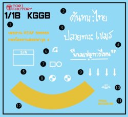 画像9: トリファクトリー[TF-B33]1/18 現用 アメリカ Mk.82通常爆弾 w/アクリルスタンド