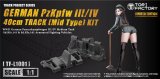 トリファクトリー[TF-L1001]1/1 WWIIドイツ陸軍III/IV号戦車40cm幅履帯(中期型)リミテッドエディション(全世界500セット限定)