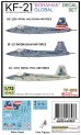 画像1: トリファクトリー[TF-S03]1/72 現用 韓国 KF-21各国デカールセット マレーシア/インドネシア/タイ(アカデミー用) (1)