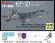画像1: トリファクトリー[TF-B09]1/72 現用 韓国空軍 KF-21ボラメ ステルス戦闘機 「003」 デカールセット 計測プローブ付(アカデミー用) (1)