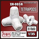 トリファクトリー[ZA-005A]1/35 現用 テトラポッドセット 2個入り