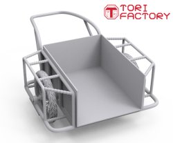 画像9: トリファクトリー[ZA-011A]1/35 ジオラマアクセサリー リヤカー