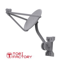 画像8: トリファクトリー[ZA-012B]1/24 衛星放送受信アンテナ　3個入