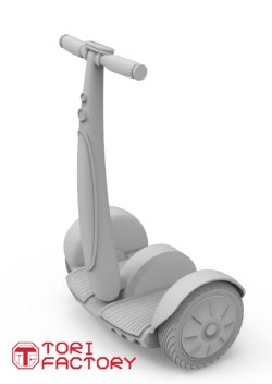 画像5: トリファクトリー[ZA-013A]1/35 ジオラマアクセサリー 電動キックスクーター&電動一輪スクーターセット