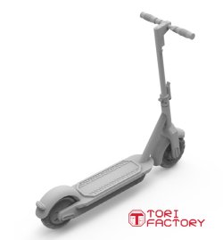 画像11: トリファクトリー[ZA-013A]1/35 ジオラマアクセサリー 電動キックスクーター&電動一輪スクーターセット