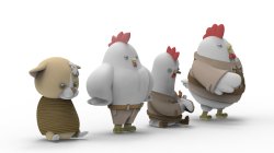 画像5: トリファクトリー[ATN-005]ノンスケール フランス陸軍 チキン戦車搭乗員セット