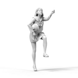 画像7: トリファクトリー[GW-02B]1/24「はたらくJK」シリーズ 重機で働く!＃2