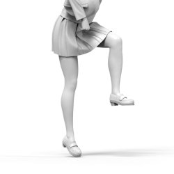 画像3: トリファクトリー[GW-02B]1/24「はたらくJK」シリーズ 重機で働く!＃2