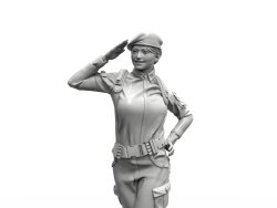 画像12: トリファクトリー[MF-01]1/35   現用  台湾陸軍女性兵士2体セット