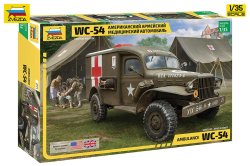画像1: ズベズダ[ZV3711]1/35 ダッジ WC-54 野戦救急車