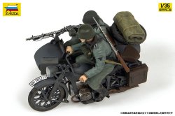 画像2: ズベズダ[ZV3717]1/35 ツュンダップ K800 w/サイドカー